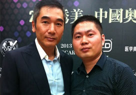 广州顺盈与明星合影