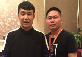 广州顺盈与明星合影